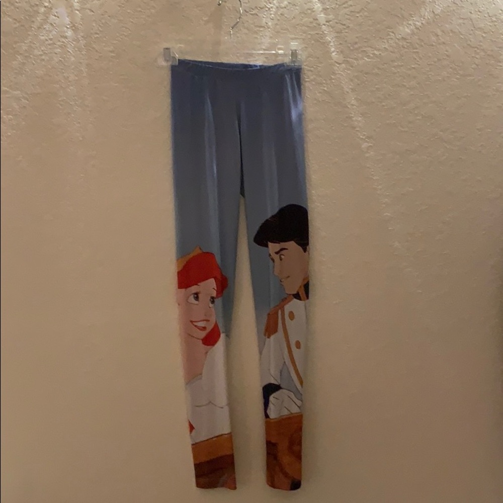 Ariel and Prince Eric Disney leggings